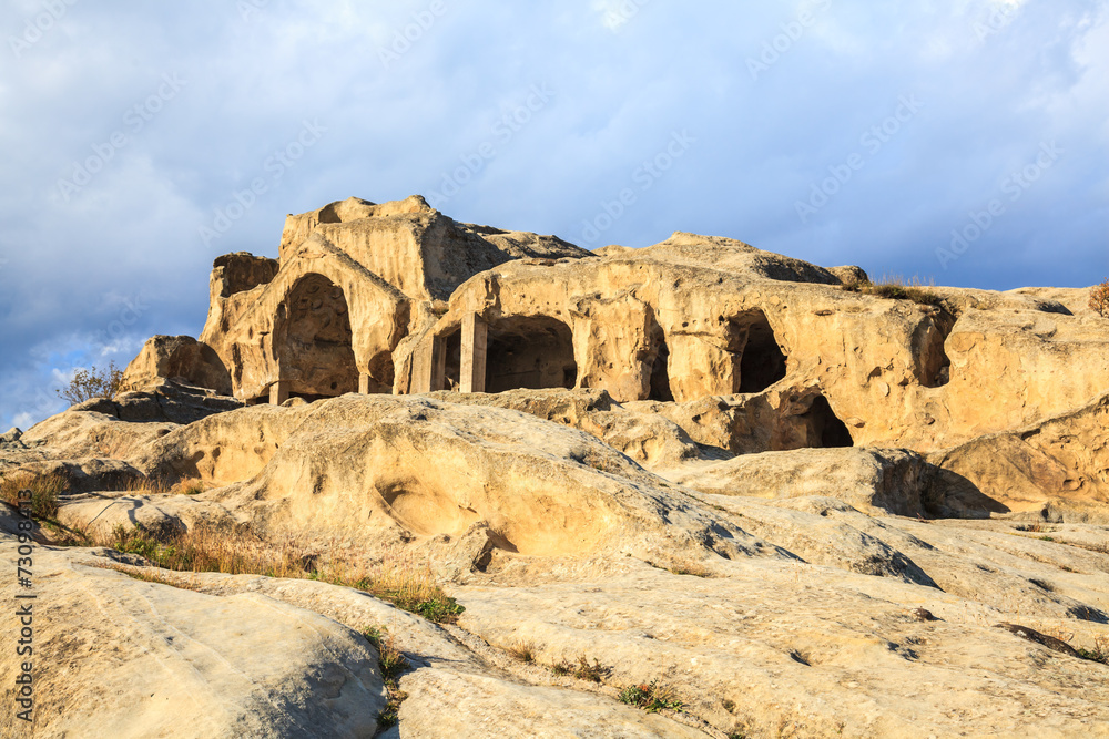 Rock cut city of Uplistsikhe