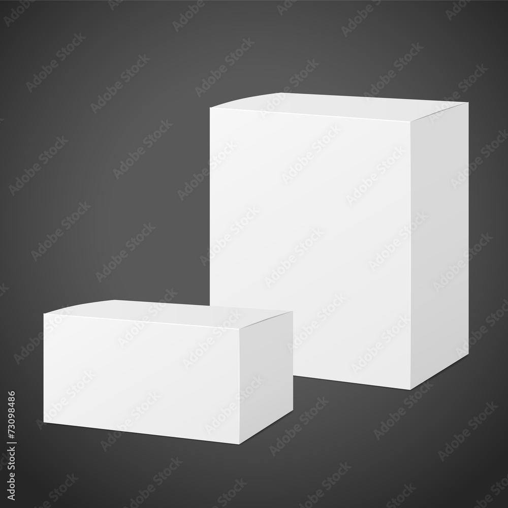 blank packing box set blank packing box set