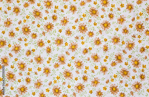 Floral pattern textile