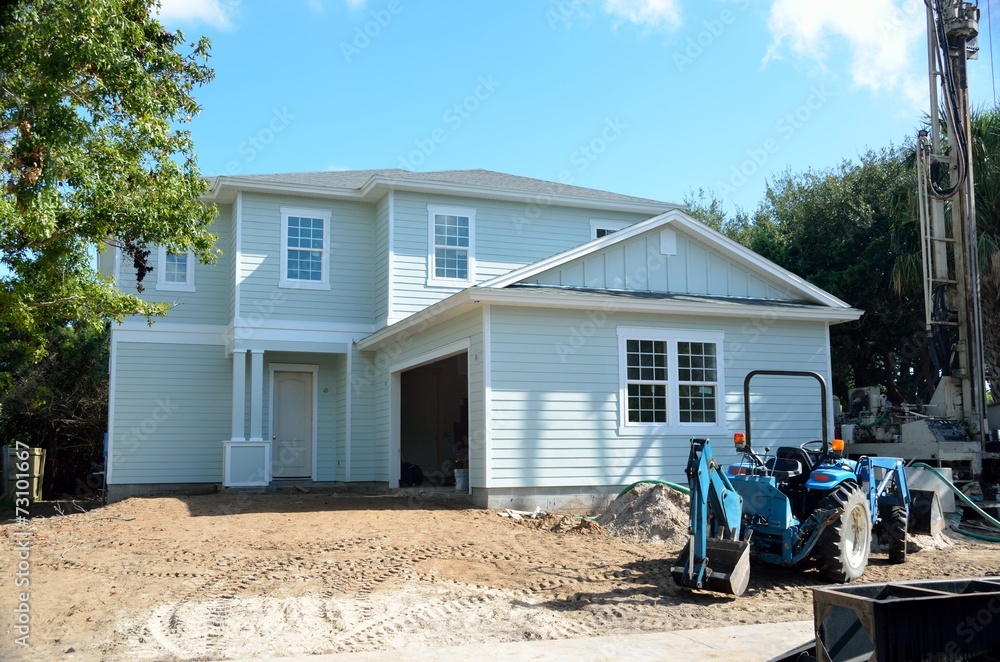 New Beach Home Construction New Beach Home Construction