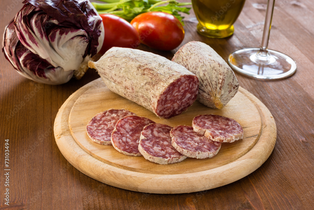 Salame italiano di tipo 