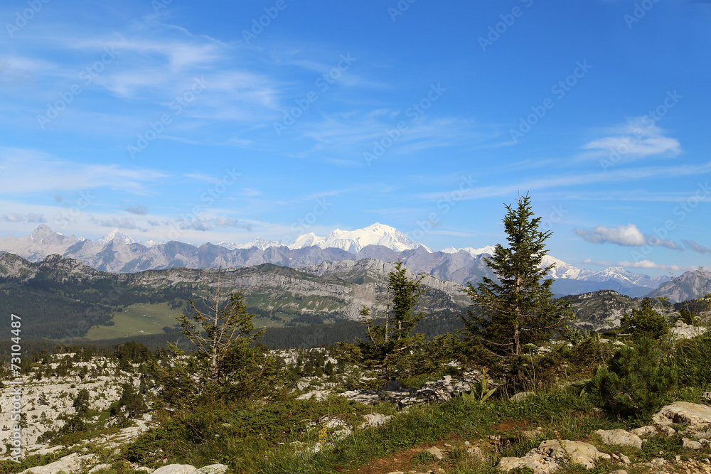 Obraz premium Montagne