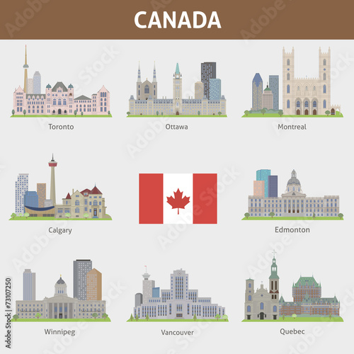 Cities in Canada