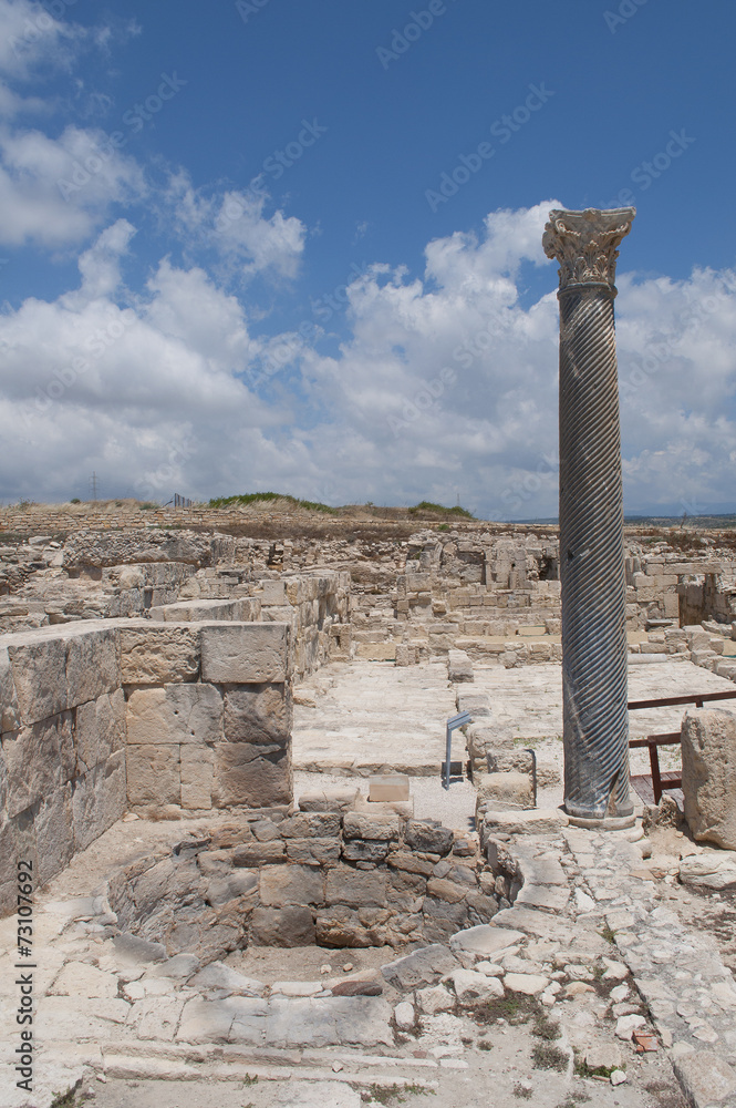 Руины античного Куриона. Кипр