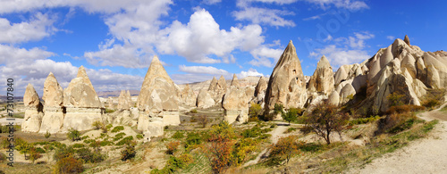 Llimestones in Cappadocia, Turkey