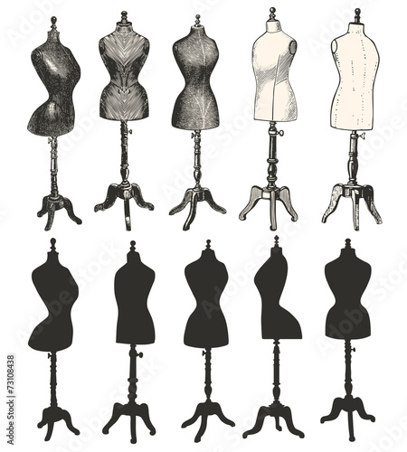 Bustes de couture