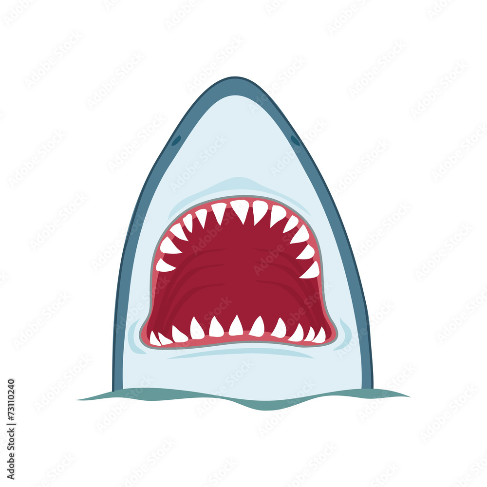 Obraz premium szczęki rekina