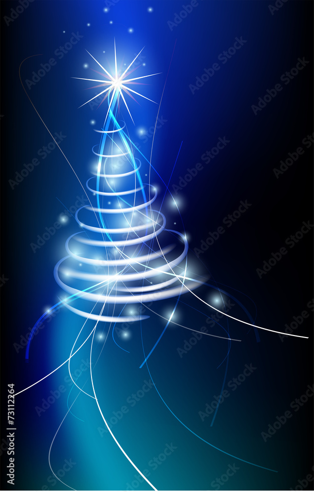 Modern Christmas background with Christmas tree. Modern Christmas background with Christmas tree.