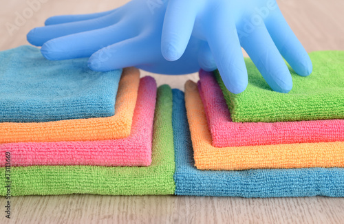 Fotografie Panni in microfibra - microfiber cloths
