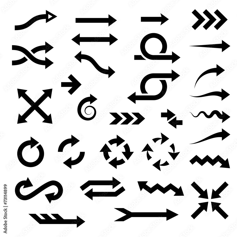 set of arrows set of arrows