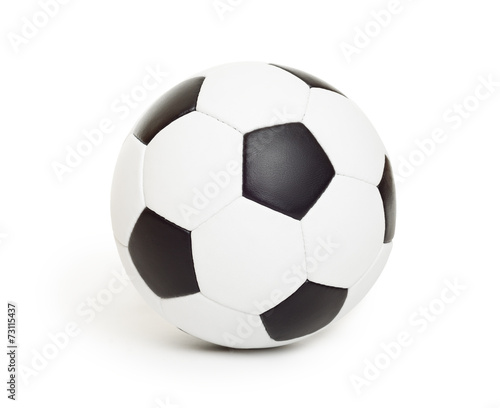 soccer ball object on white