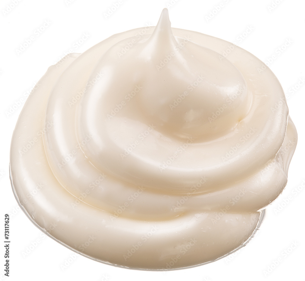 Handful of mayonnaise. Handful of mayonnaise.