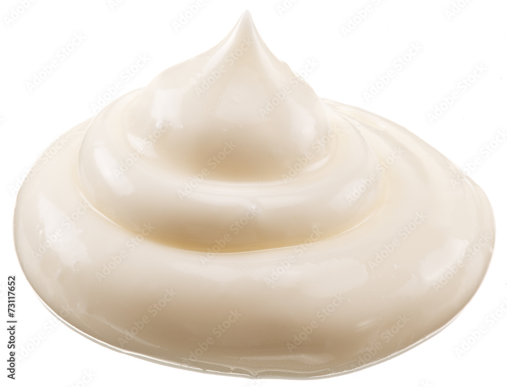 Handful of mayonnaise. Handful of mayonnaise.