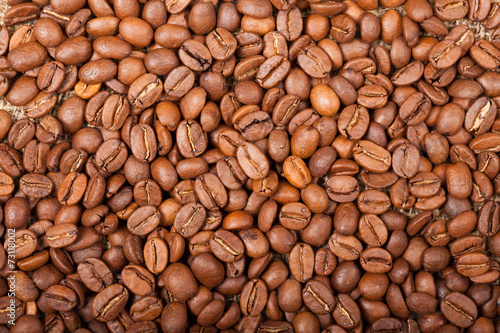 background of coffee beans