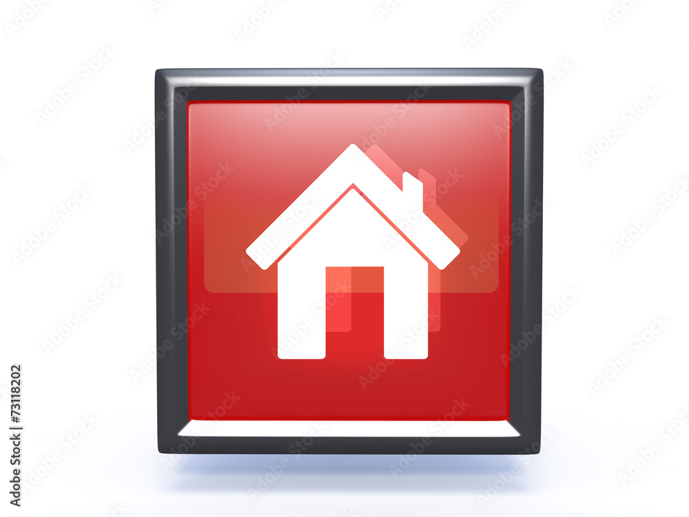 home square icon on white background home square icon on white background