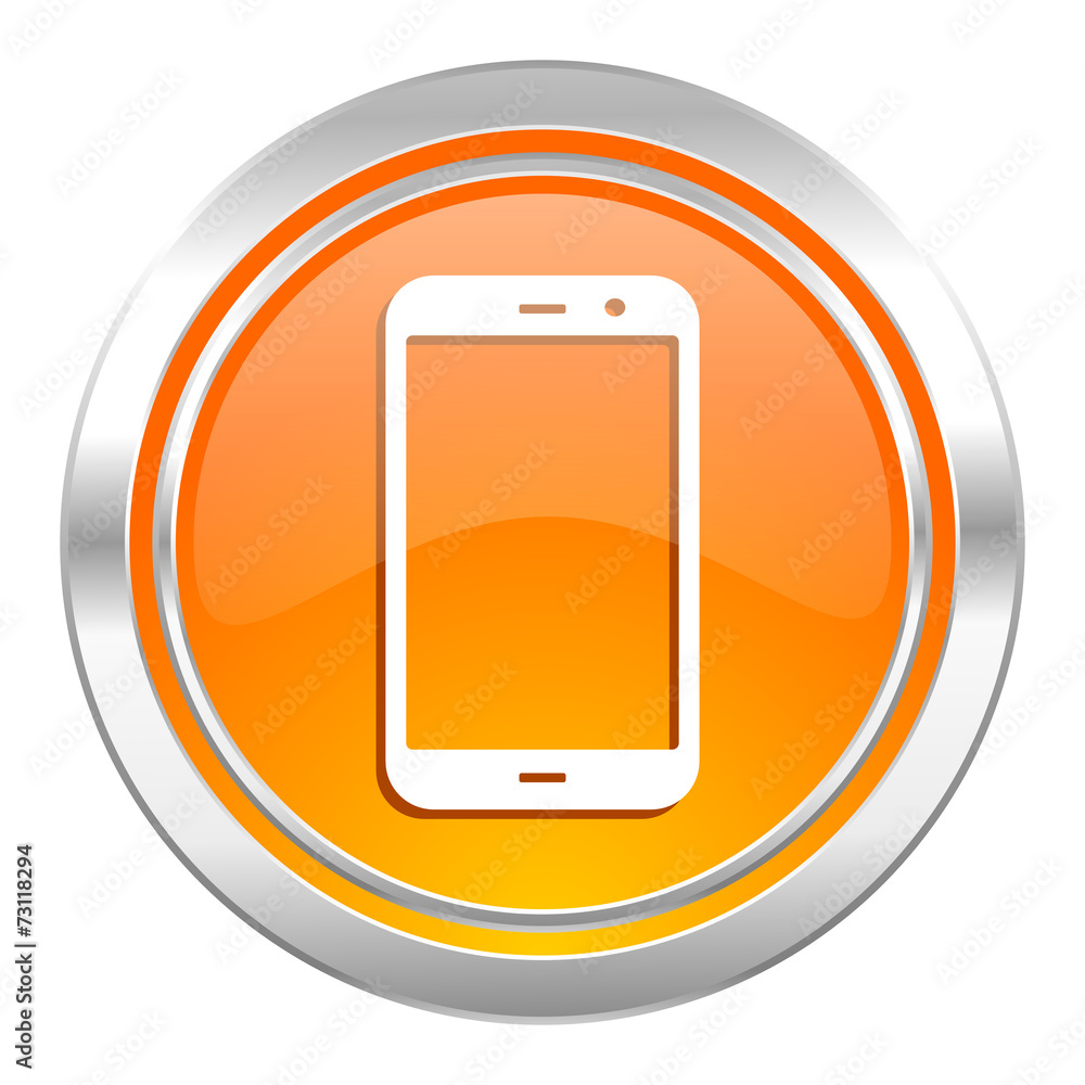 smartphone icon, phone sign