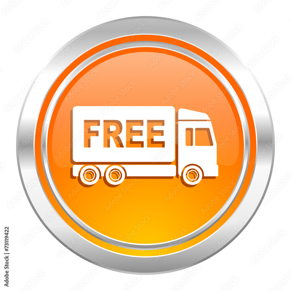 free delivery icon, transport sign free delivery icon, transport sign