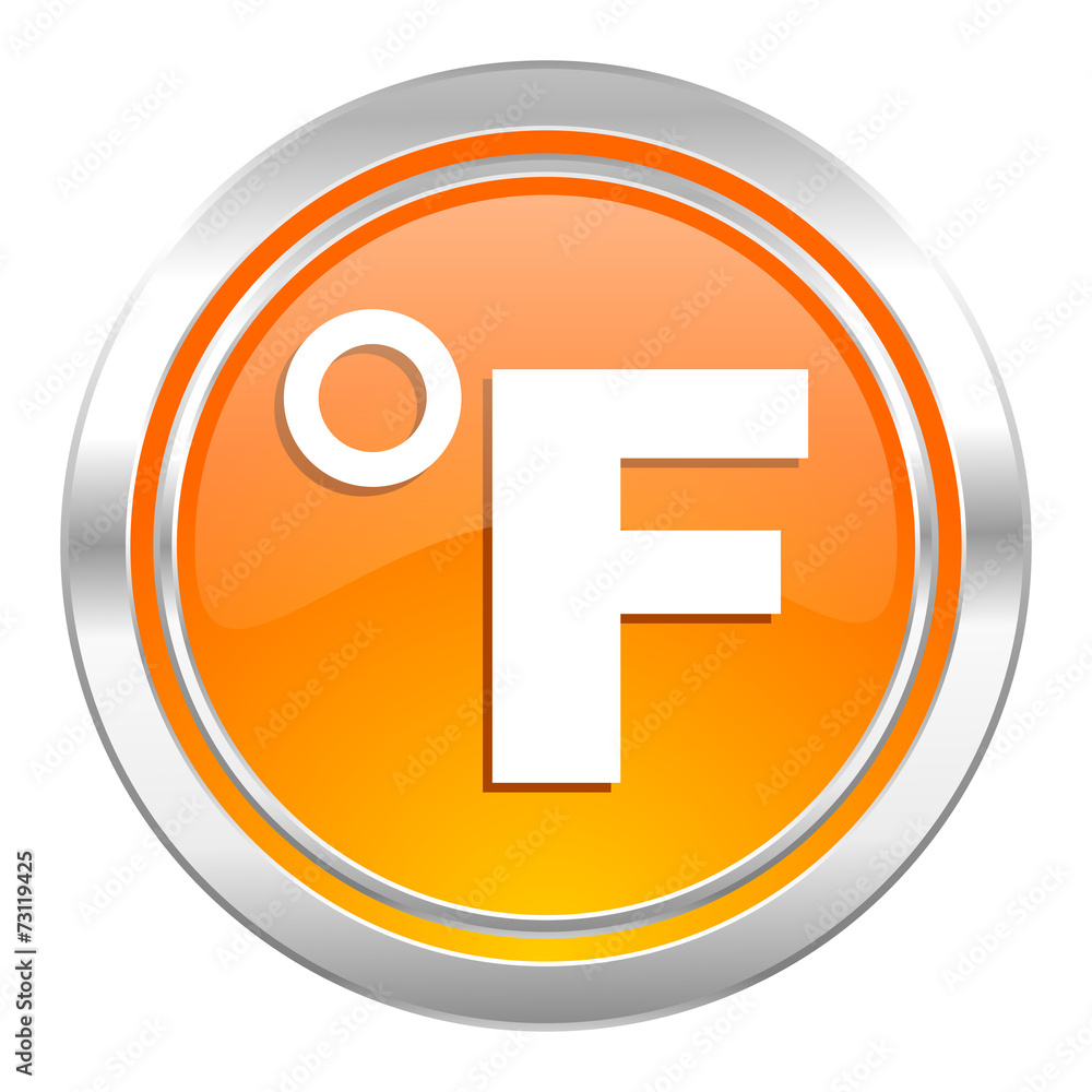 fahrenheit icon, temperature unit sign fahrenheit icon, temperature unit sign