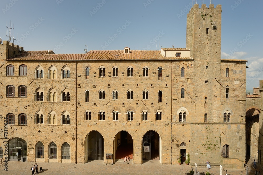 Palazzo Vescovile-Volterra, Tuscany-Italy