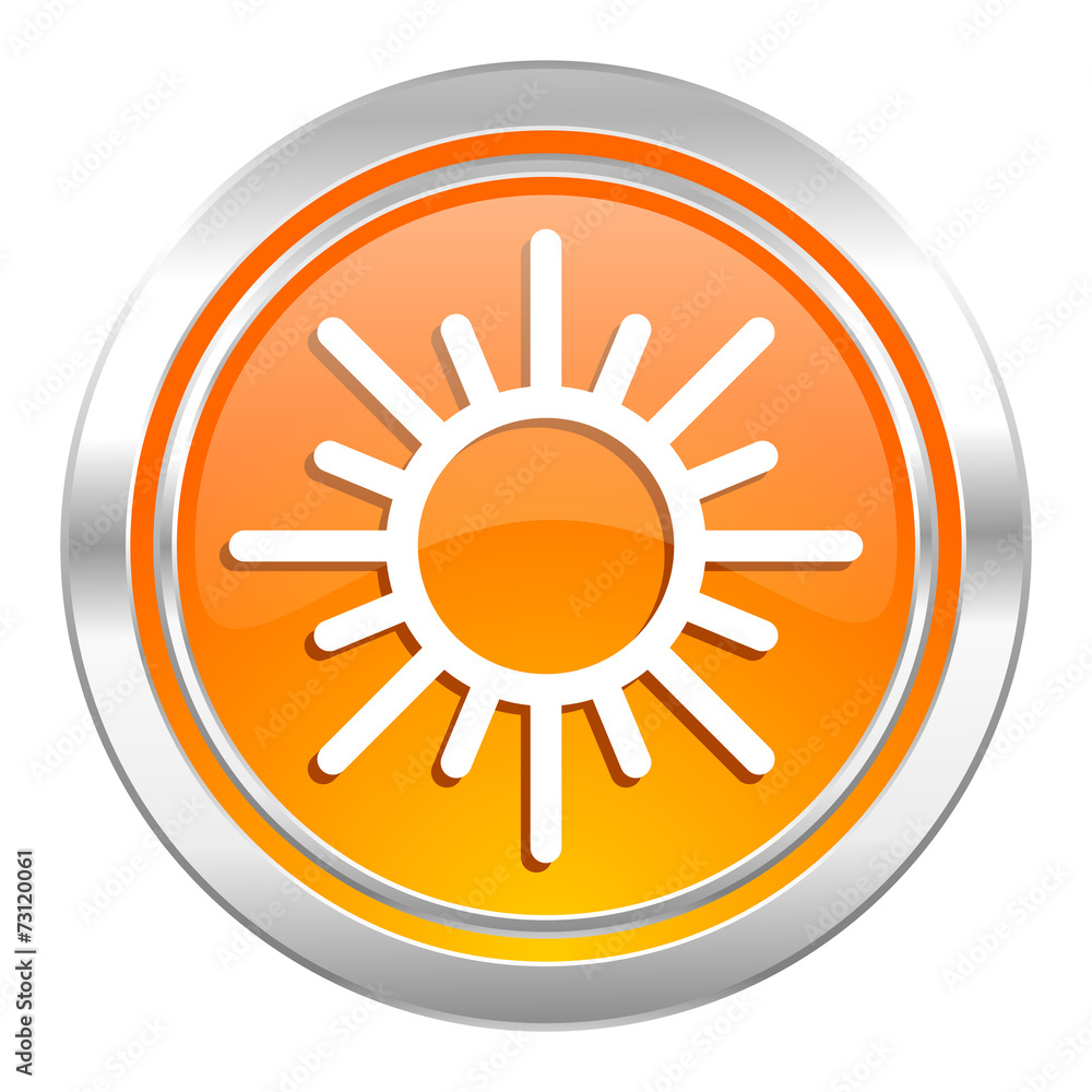 sun icon, waether forecast sign sun icon, waether forecast sign