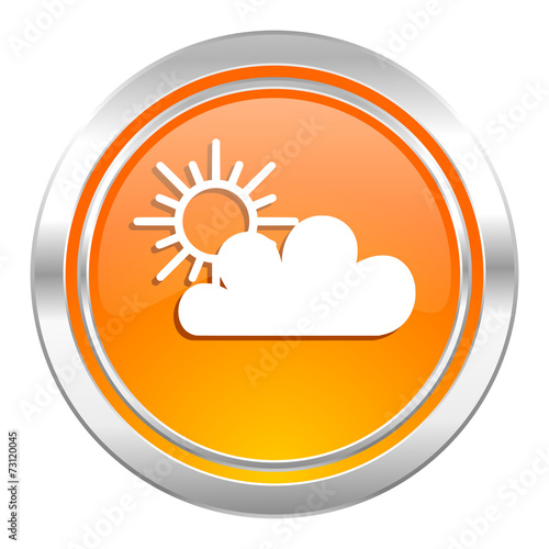 cloud icon, waether forecast sign