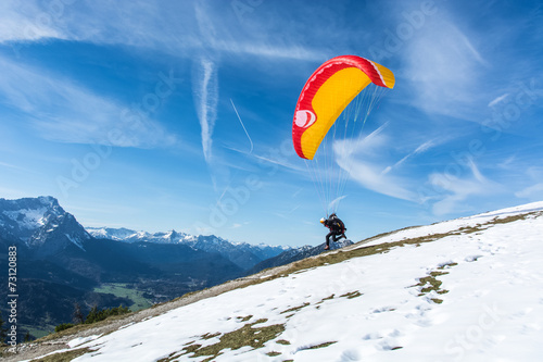 Paragliding photo