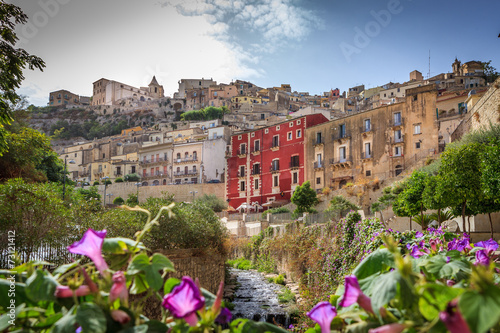 View of Ragusa, Sicily, Italy