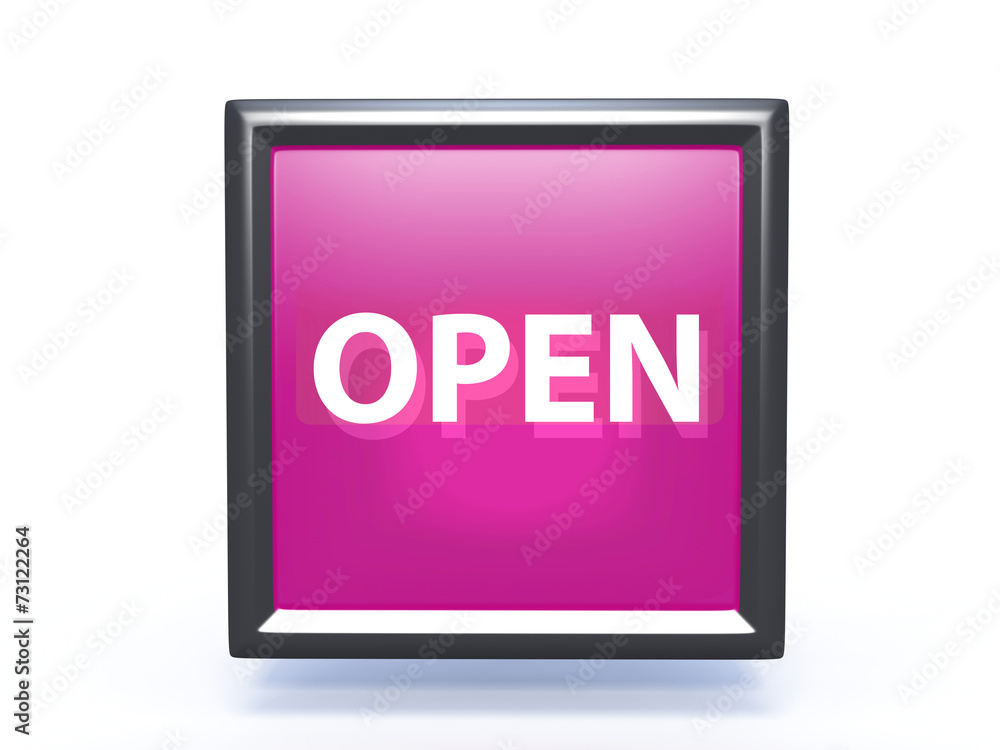 open pointer icon on white background open pointer icon on white background