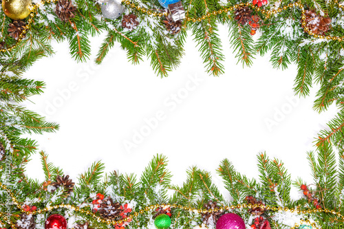 Christmas background. Eve framework