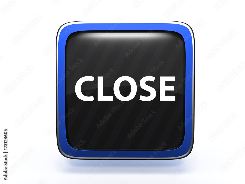 close square icon on white background close square icon on white background