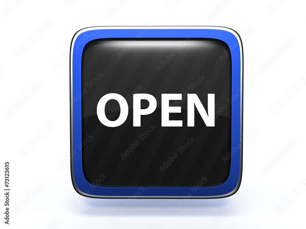 open square icon on white background open square icon on white background