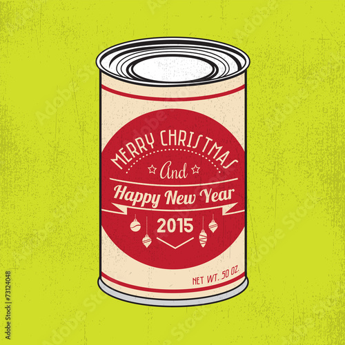 Christmas tin