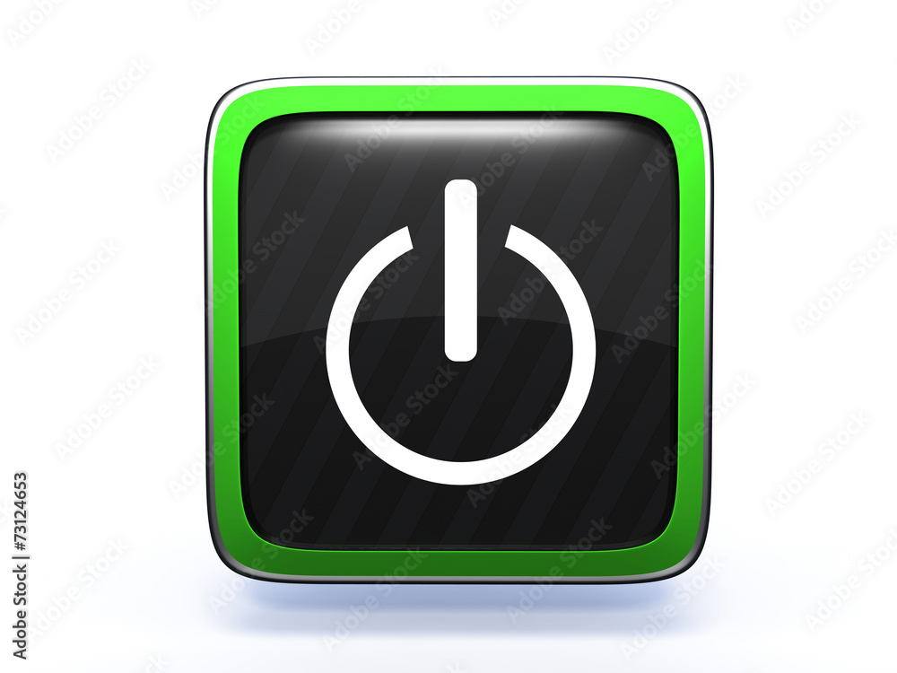 power square icon on white background power square icon on white background