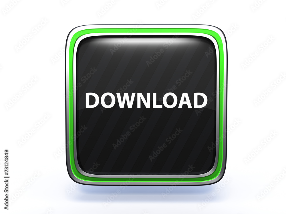 download square icon on white background download square icon on white background