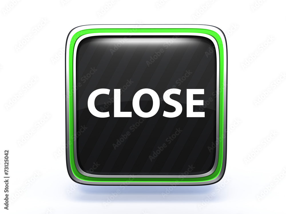 close square icon on white background close square icon on white background