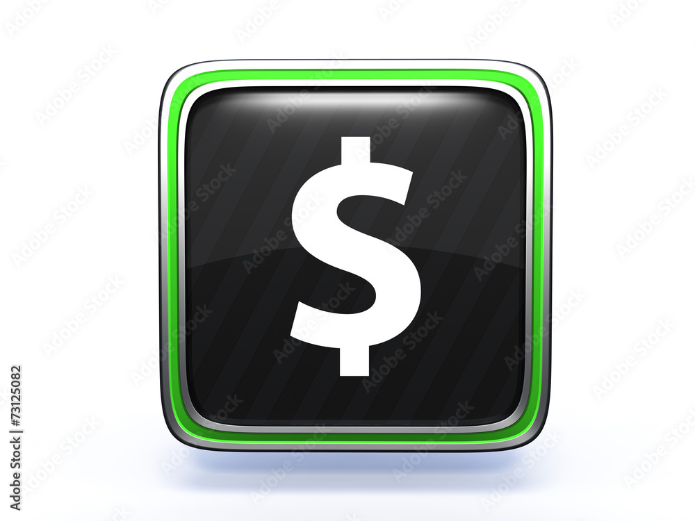 money square icon on white background money square icon on white background