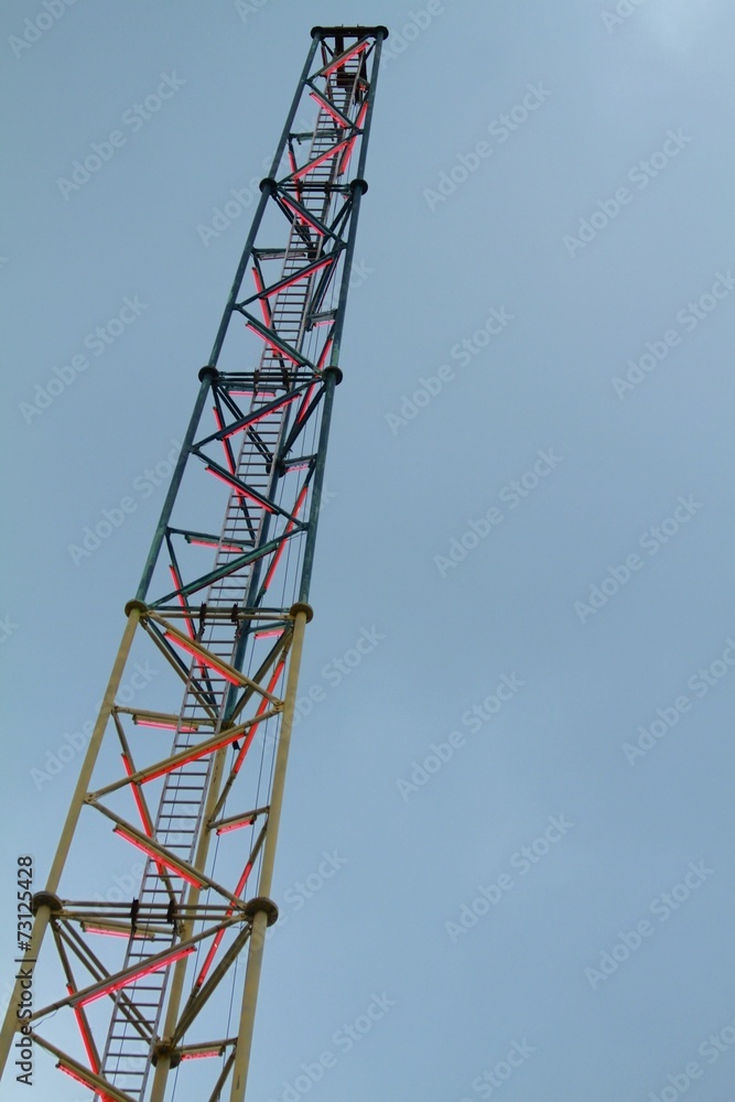 Amusement Park - Sling shot - Daytona boardwalk Amusement Park - Sling shot - Daytona boardwalk