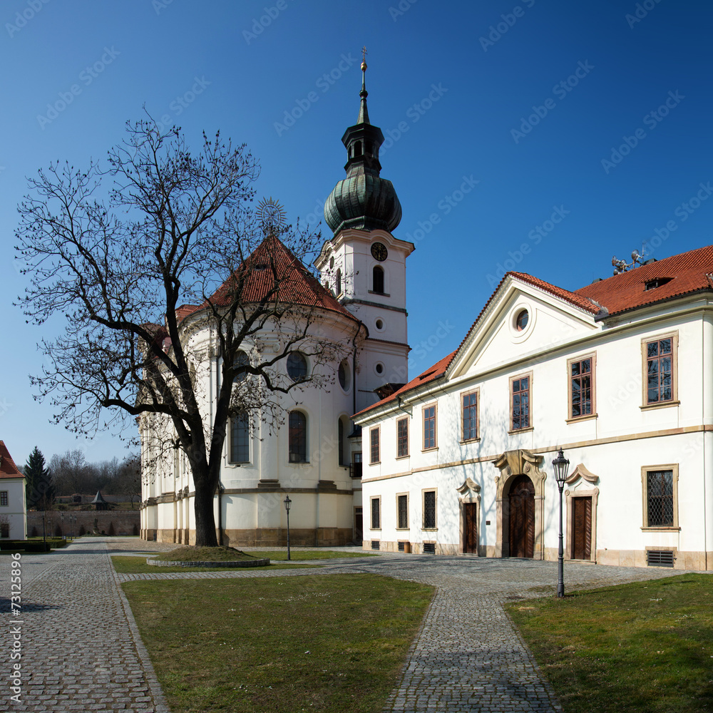 Brevnov monastery in Prague
