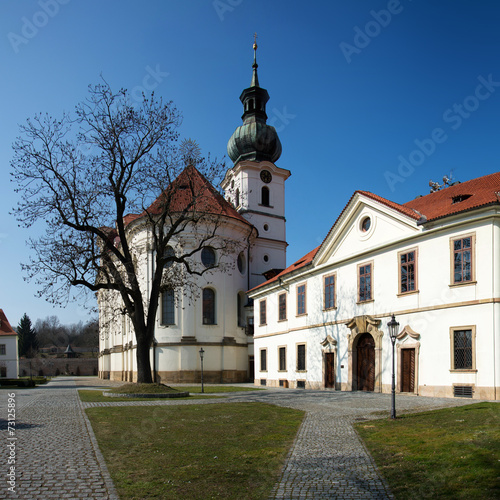 Brevnov monastery in Prague photo