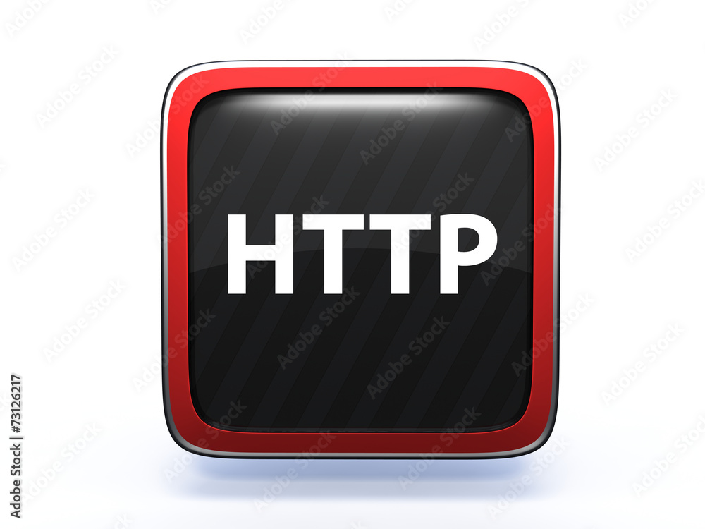 http square icon on white background http square icon on white background