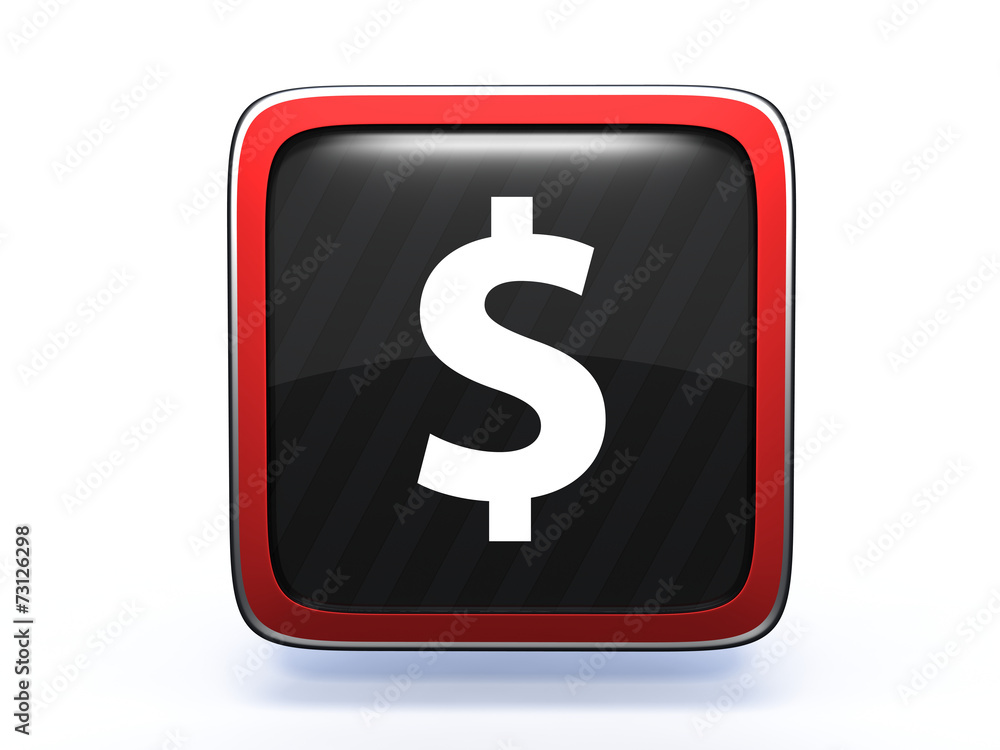 money square icon on white background money square icon on white background