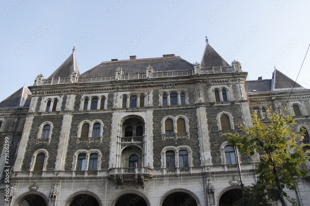 Immeuble ancien à Budapest, Hongrie	