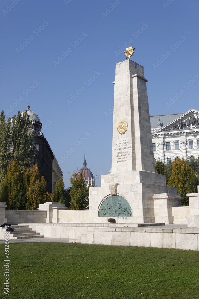 Mémorial Soviétique à Budapest, Hongrie