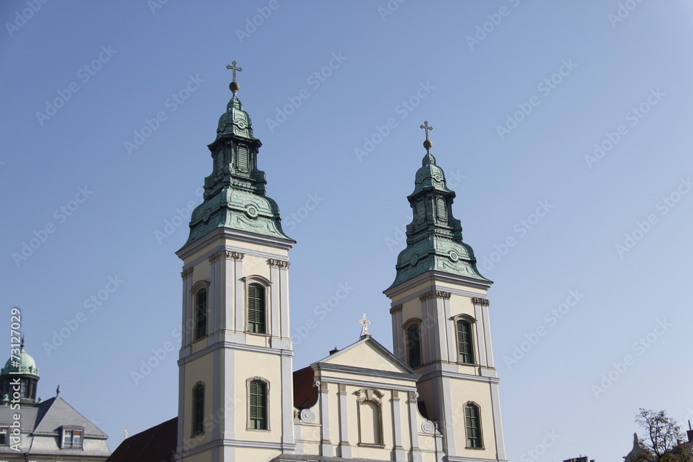 Eglise à Budapest, Hongrie	