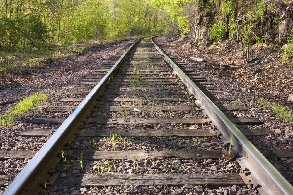 Obraz premium Railroad Track Scenic