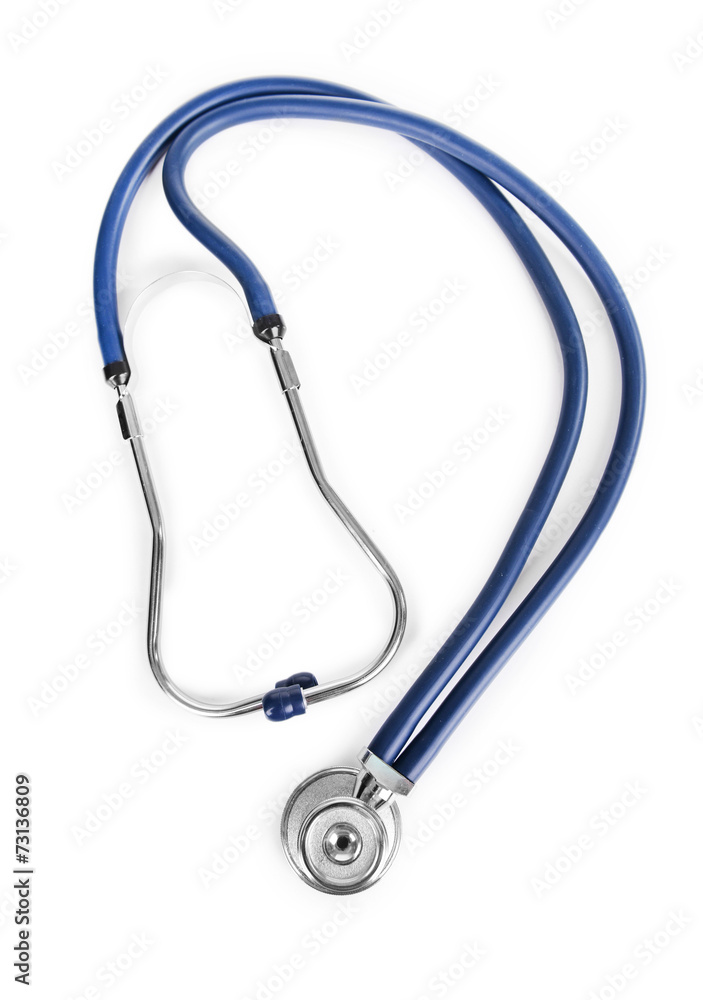 Stethoscope isolated on white Stethoscope isolated on white