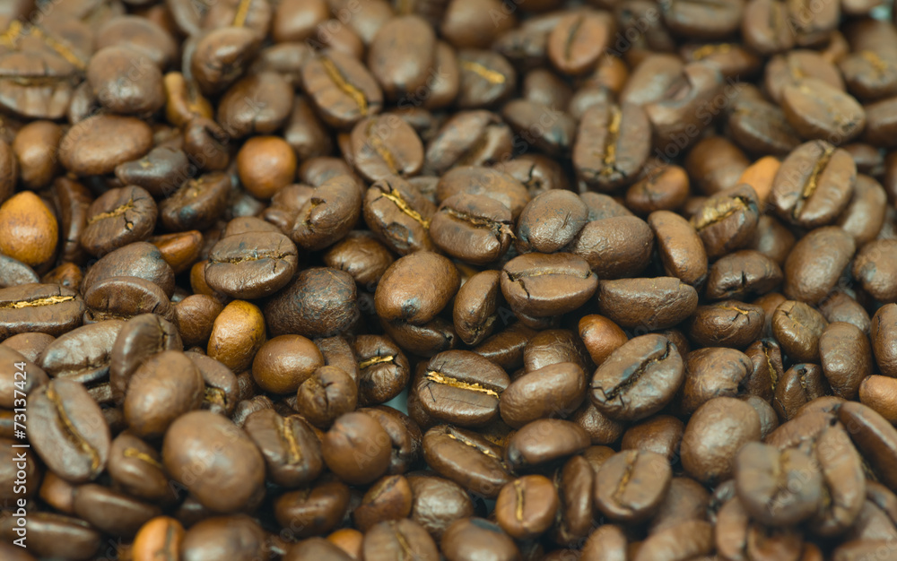 Coffee beans background Coffee beans background