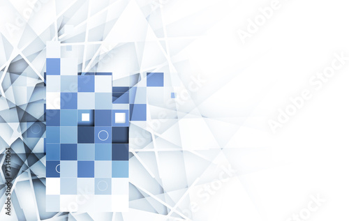 Ice abstract technology background with lines texture of the fro