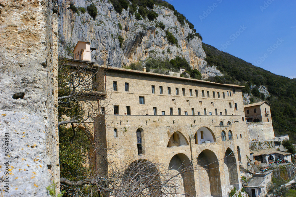 Benediktinerkloster in Subiaco,  Latium, Italien