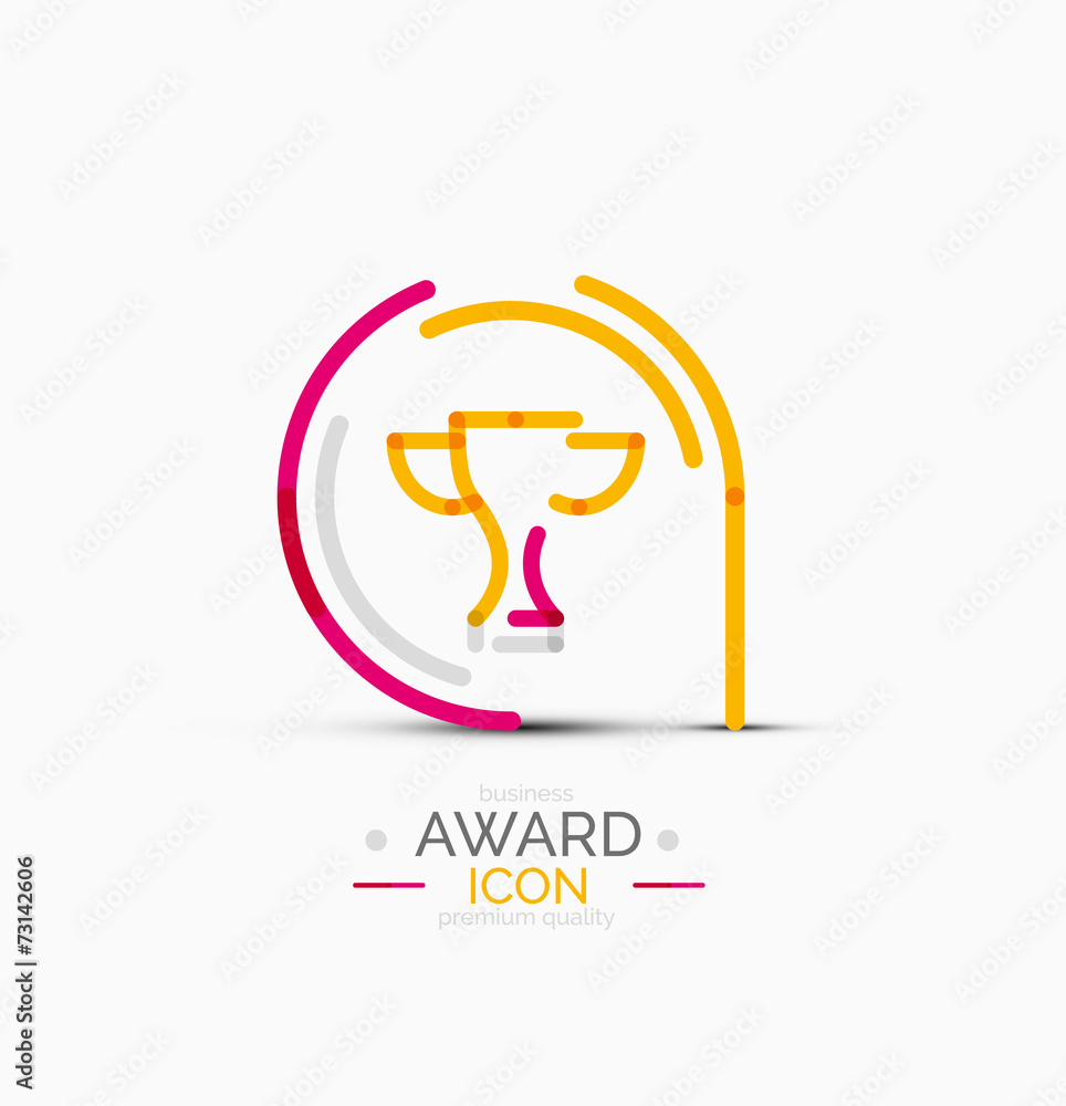 Award icon, logo Award icon, logo